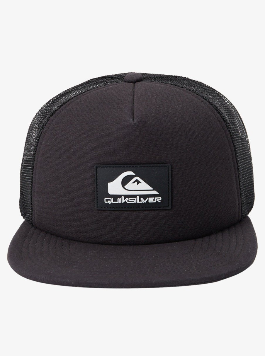 Mens Quiksilver Hats | Omnipotent Snapback Hat Black