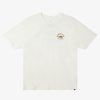 Mens Quiksilver Tees | Waterman Open Air Qt-Shirt Snow White