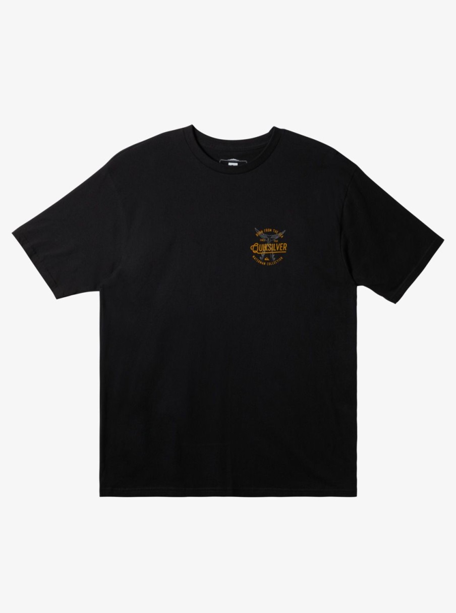 Waterman Quiksilver | Waterman Tails Up T-Shirt Black