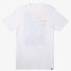 Mens Quiksilver Tees | Weird Trip T-Shirt White