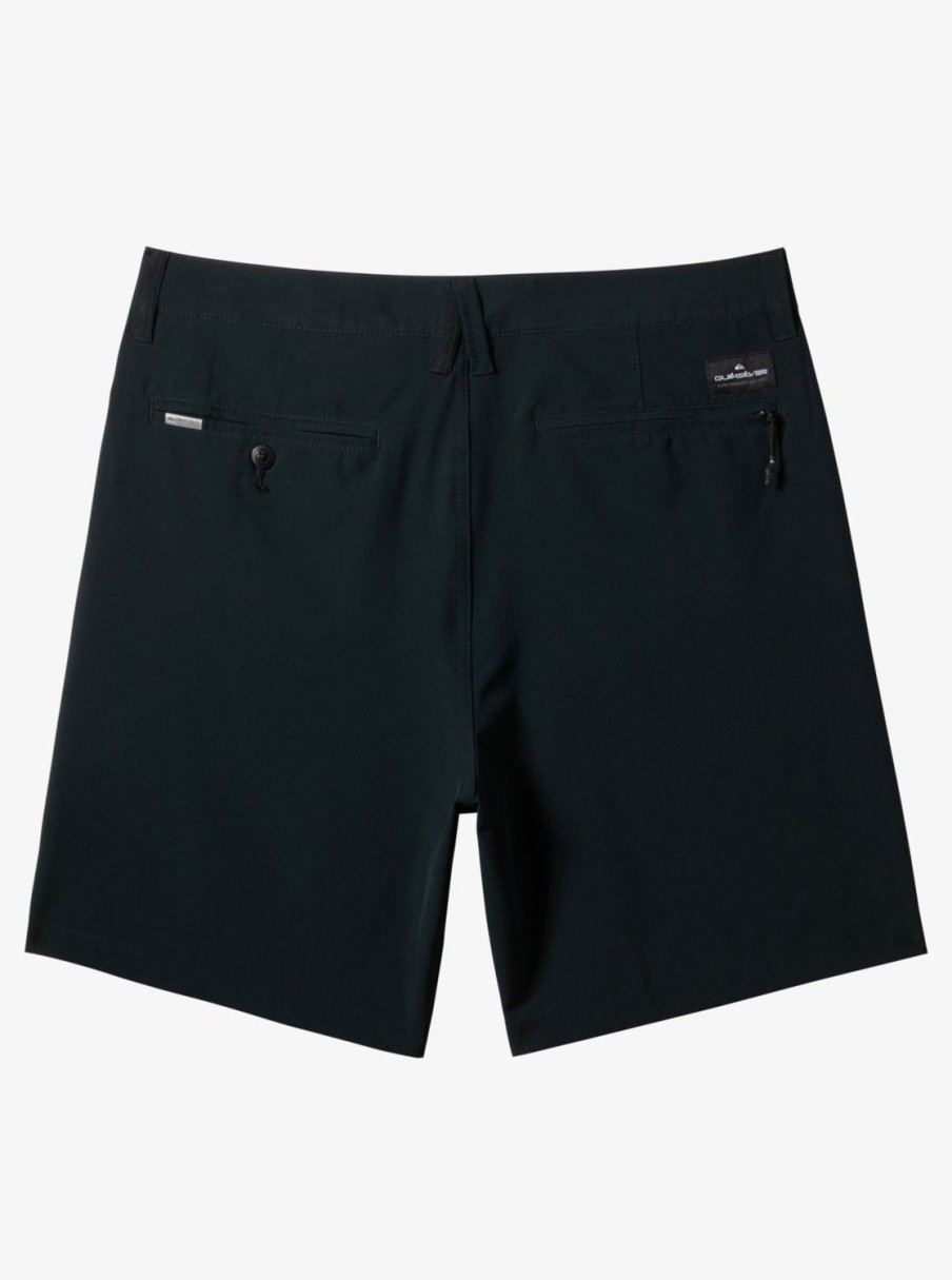 Mens Quiksilver Boardshorts | E Ocean Union 18" Amphibian Boardshorts Black