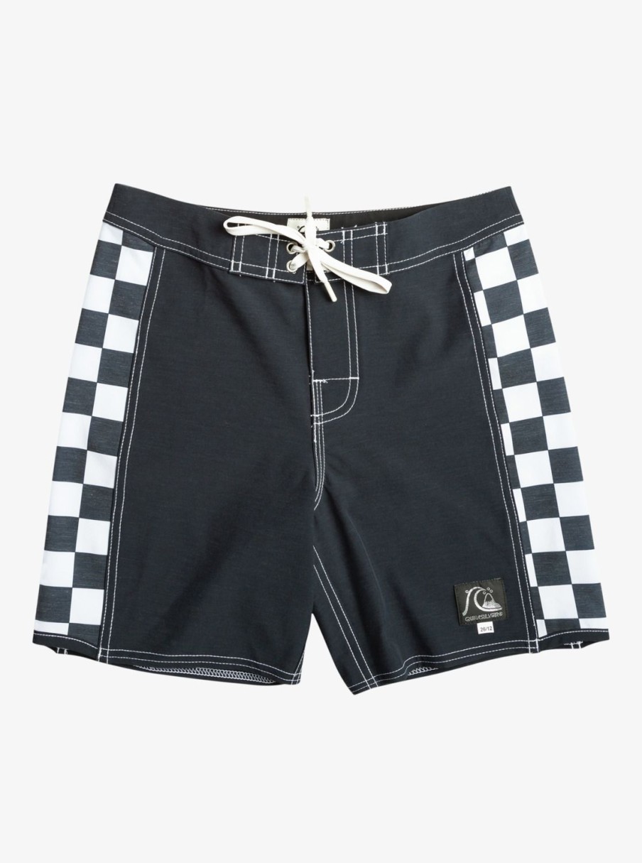 Boys Quiksilver Shorts | Boy'S 8-16 Original Arch 15" Boardshorts Black