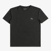 Mens Quiksilver Tees | Coastal Run T-Shirt Black Heather