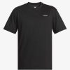 Mens Quiksilver Rashguards | Omni Session Upf 50 Short Sleeve Surf Tee Black