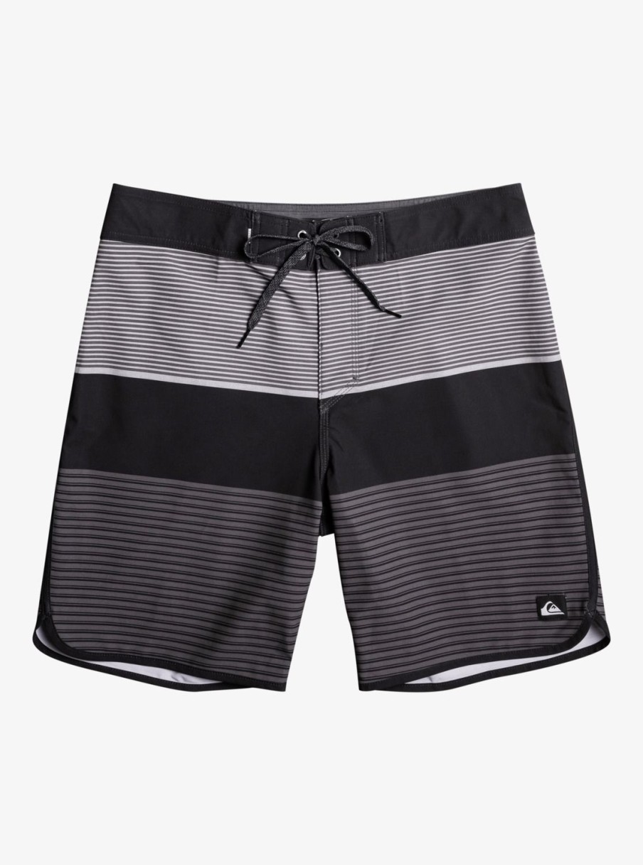 Mens Quiksilver Boardshorts | Surfsilk Tijuana 19" Boardshorts Black