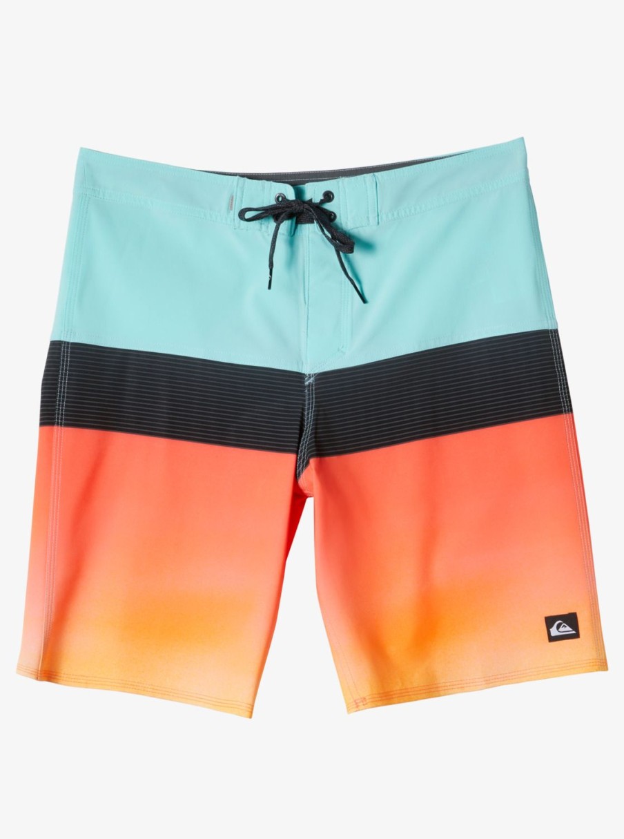 Mens Quiksilver Boardshorts | Surfsilk Panel 20" Boardshorts Angel Blue