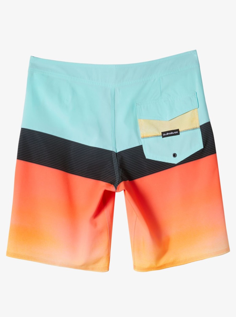 Mens Quiksilver Boardshorts | Surfsilk Panel 20" Boardshorts Angel Blue