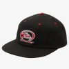 Mens Quiksilver Hats | Saturn Crawler Snapback Hat Black