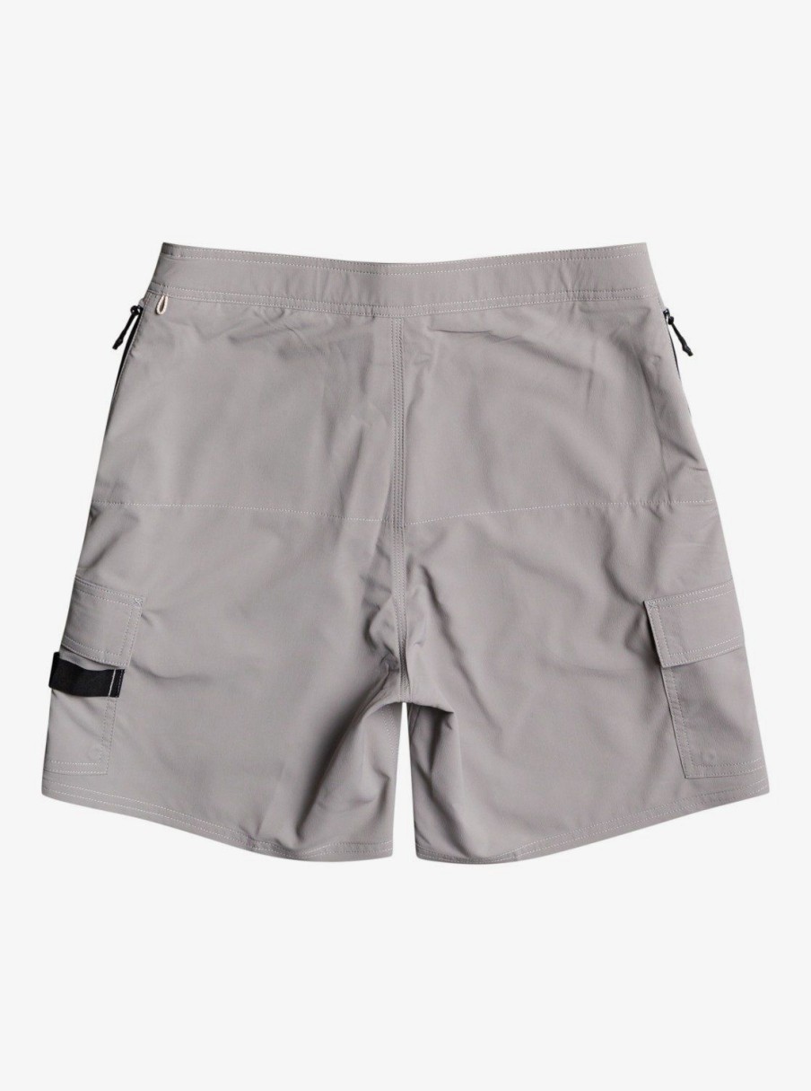 Waterman Quiksilver | Waterman Azimuth Amphibian 18" Shorts Steeple Grey