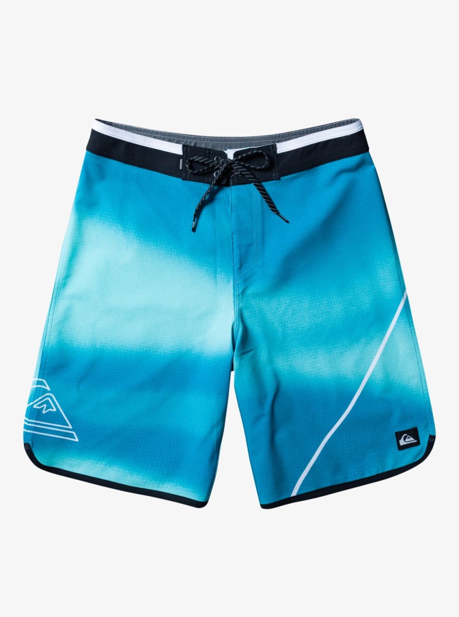 Mens Quiksilver Boardshorts | Surfsilk New Wave 20" Boardshorts River Blue