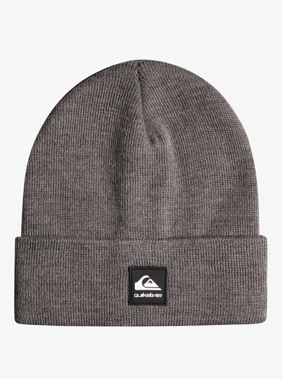 Boys Quiksilver Hats | Boy'S 8-16 Brigade Beanie Heather Grey