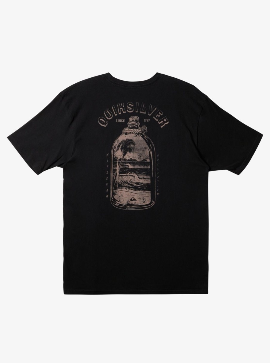 Waterman Quiksilver | Waterman Bottled Up T-Shirt Black