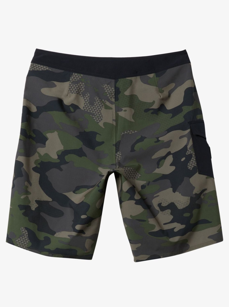 Mens Quiksilver Shorts & Amphibians | Surfsilk Hawaii Camo 21 21" Boardshorts Thyme