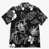 Mens Quiksilver Shirts & Polos | Waterman Cruise Town Woven Shirt Black Cruise Town