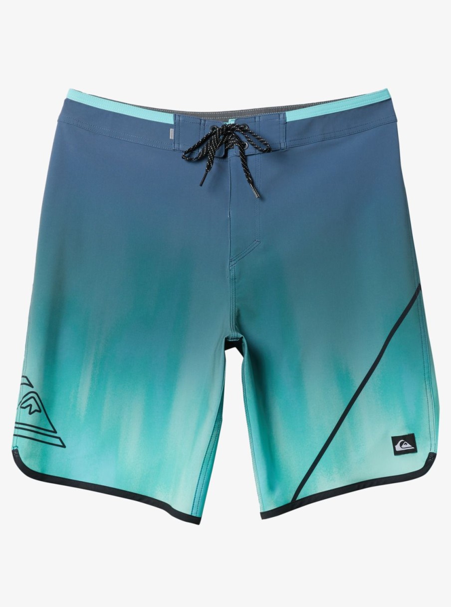 Mens Quiksilver Boardshorts | Surfsilk New Wave 20" Boardshorts Blue Radiance