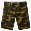 Mens Quiksilver Shorts & Amphibians | Crucial Battle Cargo Shorts For Men Thyme Everyday Camo