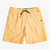 Mens Quiksilver Boardshorts | Taxer Heather 18" Amphibian Boardshorts Mustard