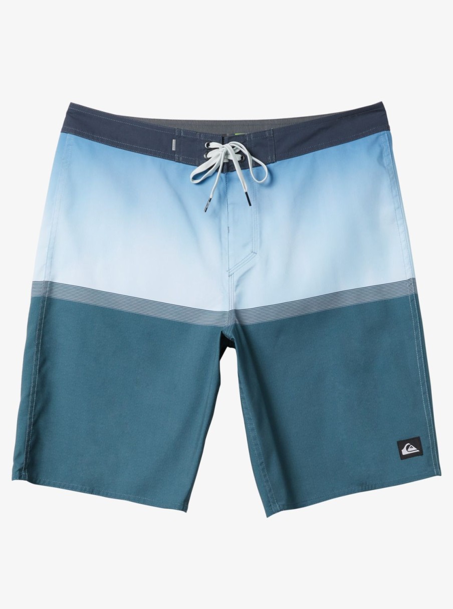 Boys Quiksilver Shorts | Boys 8-16 Everyday Division 17" Boardshorts Aegean Blue