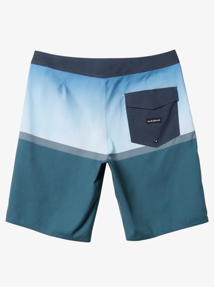 Boys Quiksilver Shorts | Boys 8-16 Everyday Division 17" Boardshorts Aegean Blue