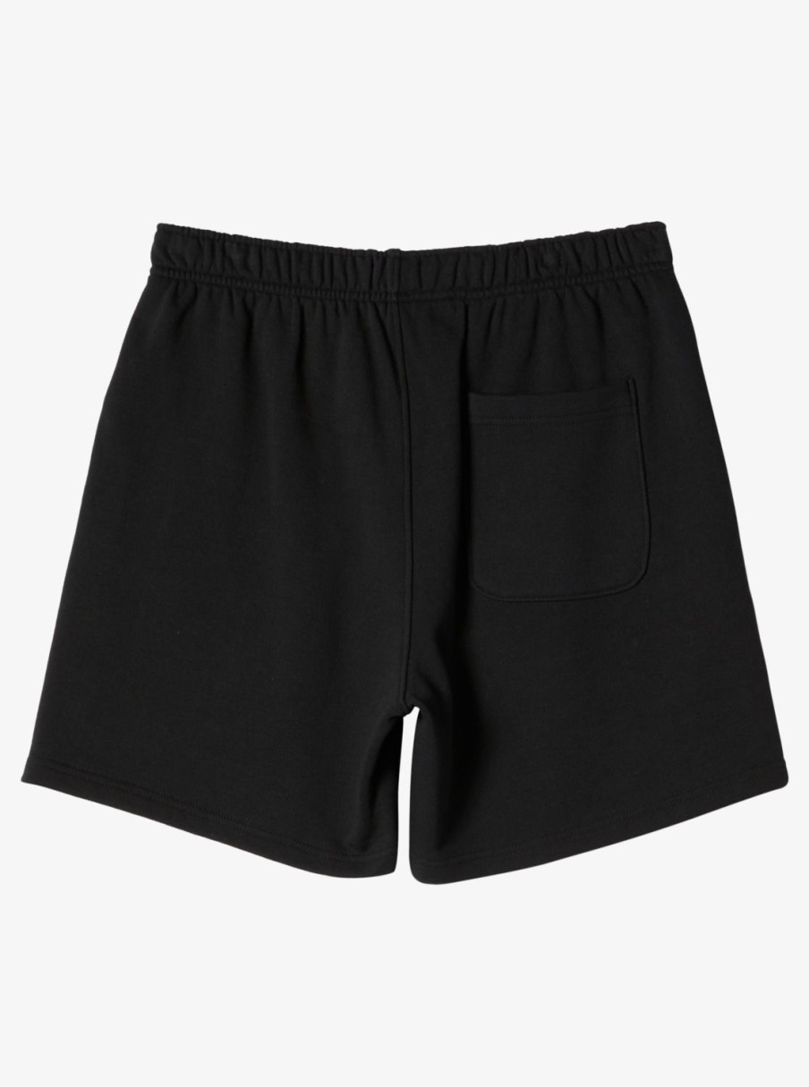 Mens Quiksilver Shorts & Amphibians | Quiksilver X Saturdays Nyc Sweat Shorts Black