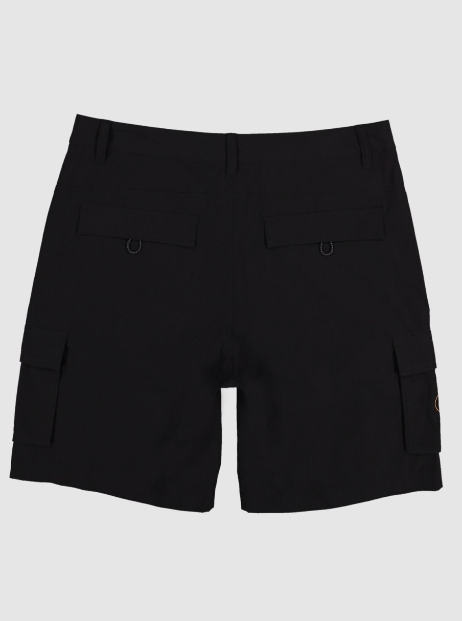 Mens Quiksilver Shorts & Amphibians | Equalizer 20" Cargo Walk Shorts Black