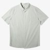 Mens Quiksilver Shirts & Polos | Winfall Short Sleeve Shirt Iceberg Green