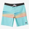 Mens Quiksilver Boardshorts | Surfsilk Air Brush 19" Boardshorts Blue Radiance