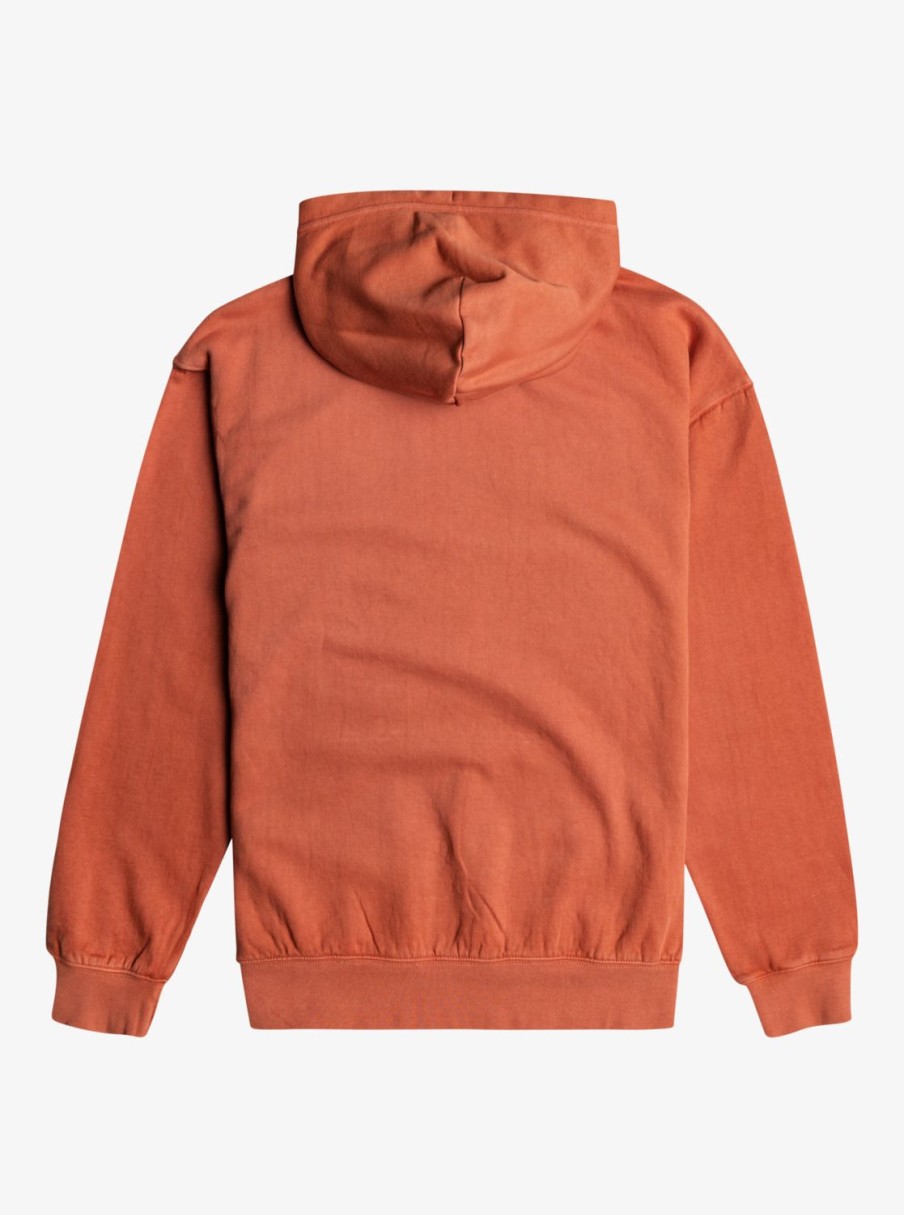 Mens Quiksilver Sweatshirts & Hoodies | Slab Hoodie Baked Clay