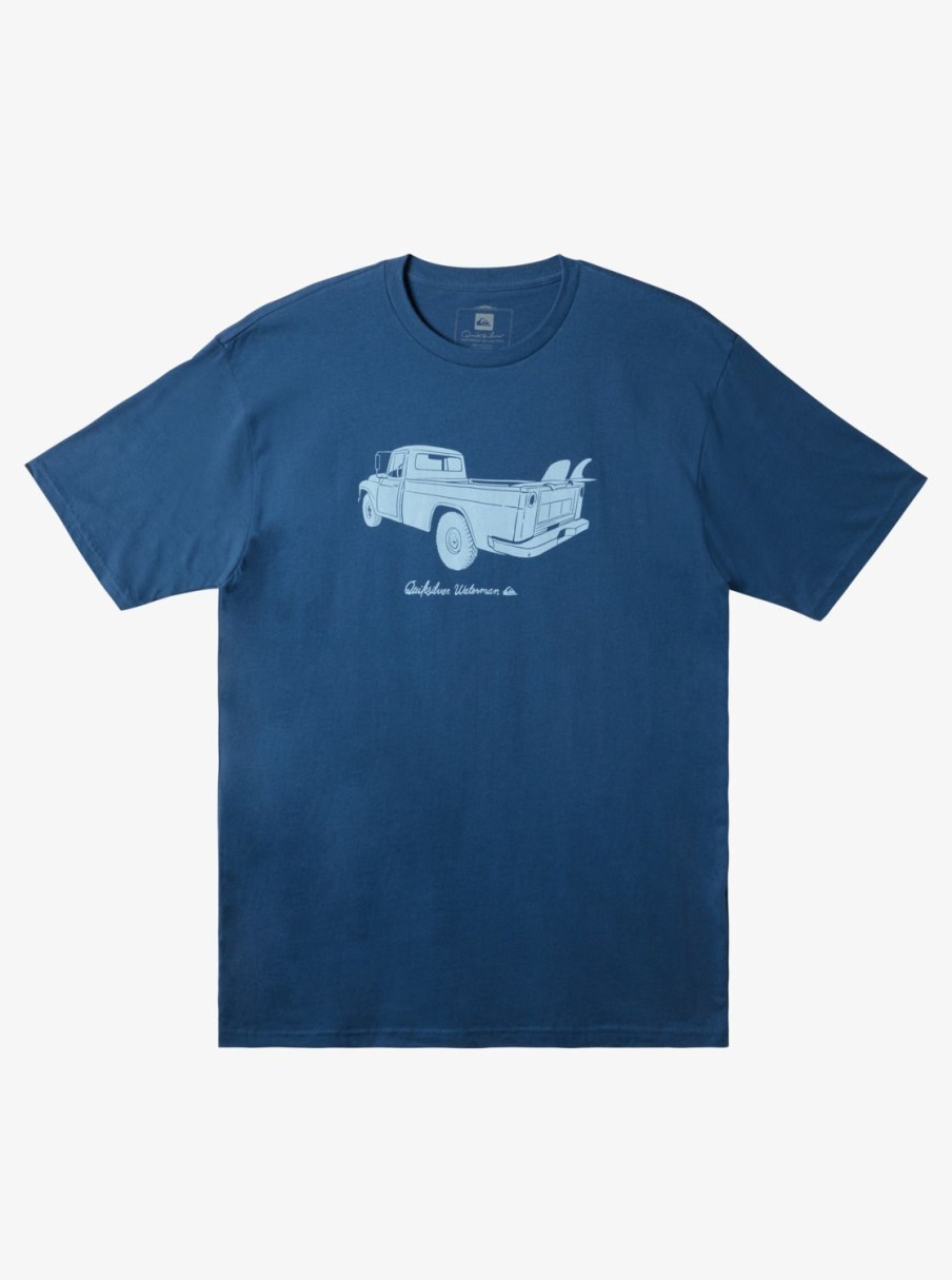 Waterman Quiksilver | Waterman The Essentials T-Shirt Ensign Blue