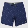 Mens Quiksilver Boardshorts | Surfsilk Scallop 19" Boardshorts Naval Accademy