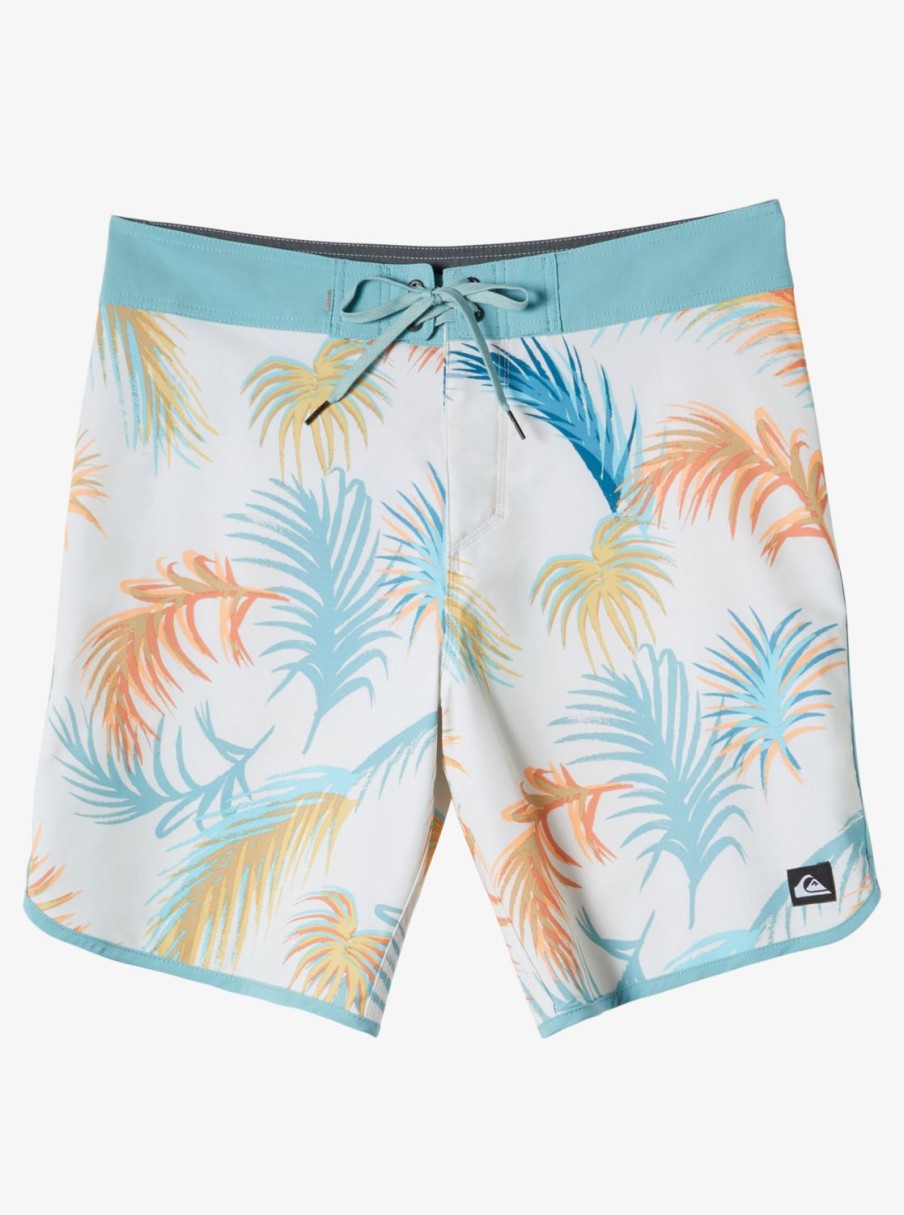 Mens Quiksilver Boardshorts | Surfsilk Scallop 19" Boardshorts Birch