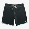 Mens Quiksilver Boardshorts | Original Scallop 18" Boardshorts Black