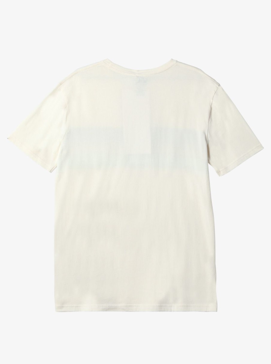 Mens Quiksilver Tees | Swell Vision Stripe Pocket T-Shirt Gardenia