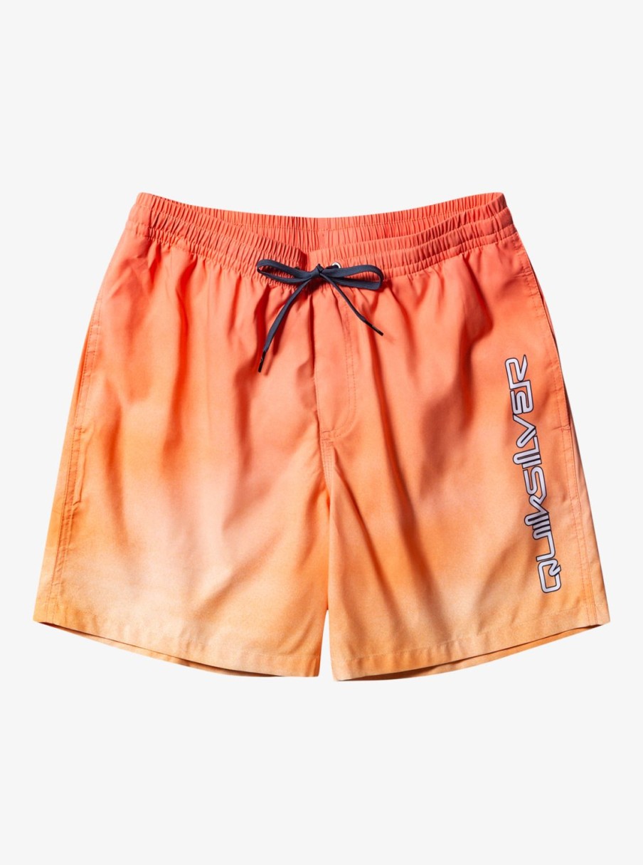 Mens Quiksilver Elastic Waist | Everyday Breeze 17" Volleys Copper Tan