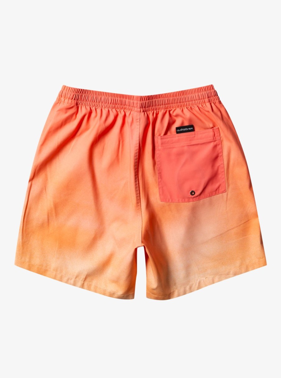 Mens Quiksilver Elastic Waist | Everyday Breeze 17" Volleys Copper Tan