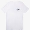 Mens Quiksilver Tees | Quik Moves T-Shirt White