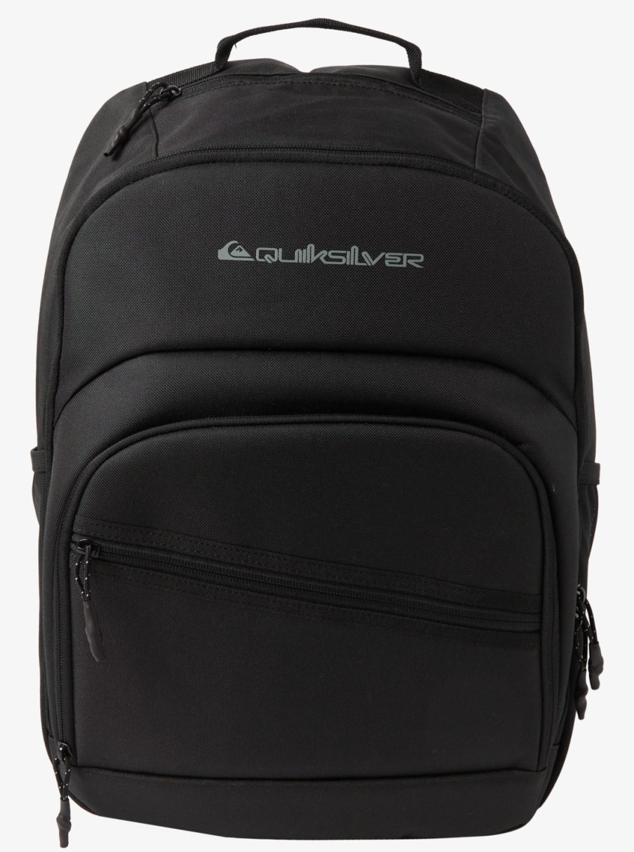 Boys Quiksilver Backpacks & Bags | Schoolie Cooler 2.0 Insulated Backpack Black