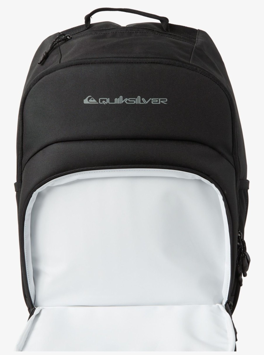 Boys Quiksilver Backpacks & Bags | Schoolie Cooler 2.0 Insulated Backpack Black