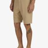 Mens Quiksilver Boardshorts | Union Heather Amphibian 20" Hybrid Shorts Plage