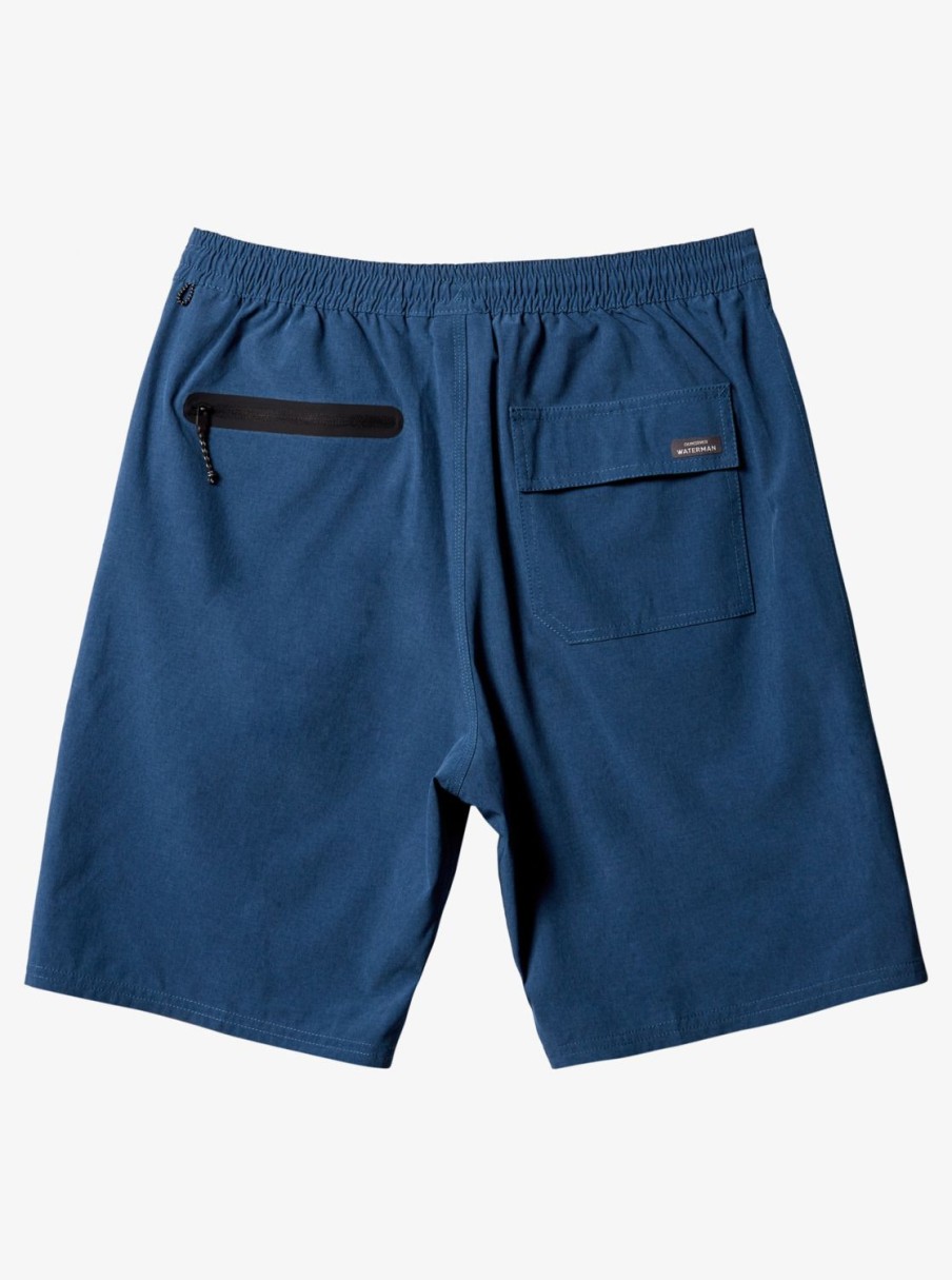 Waterman Quiksilver | Waterman Suva 20" Amphibian Boardshorts Ensign Blue