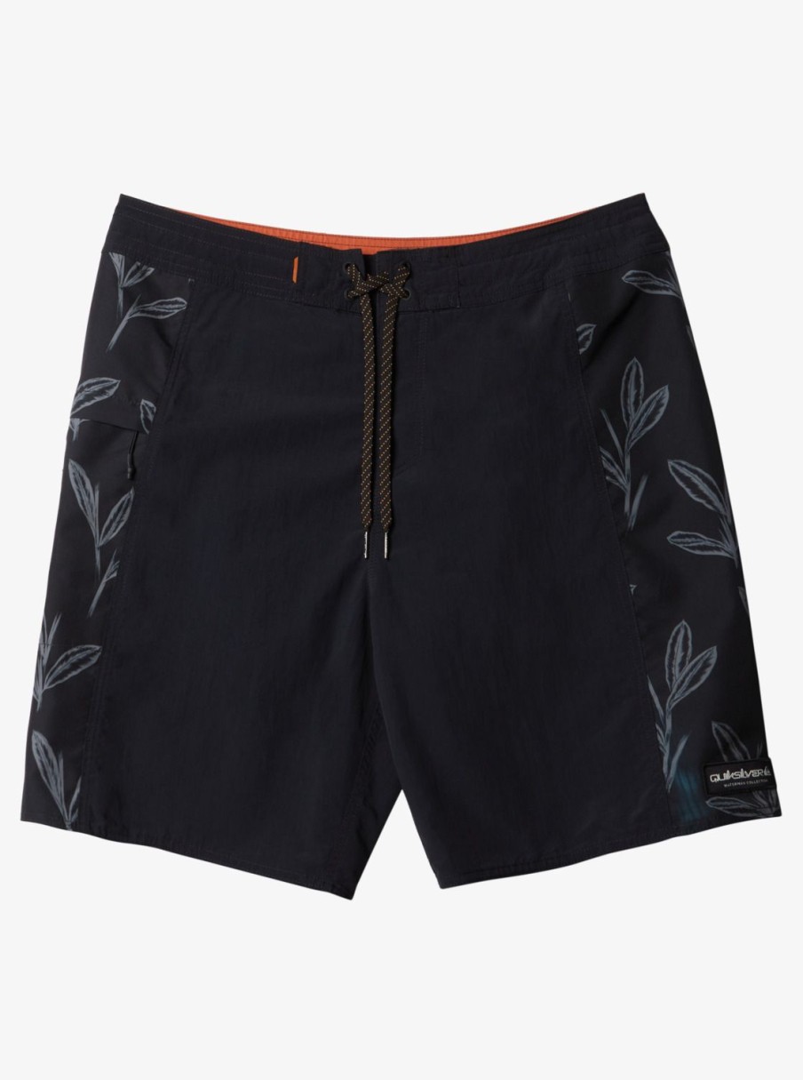 Mens Quiksilver Boardshorts | Waterman Cliffside Ginger Boardshorts Black