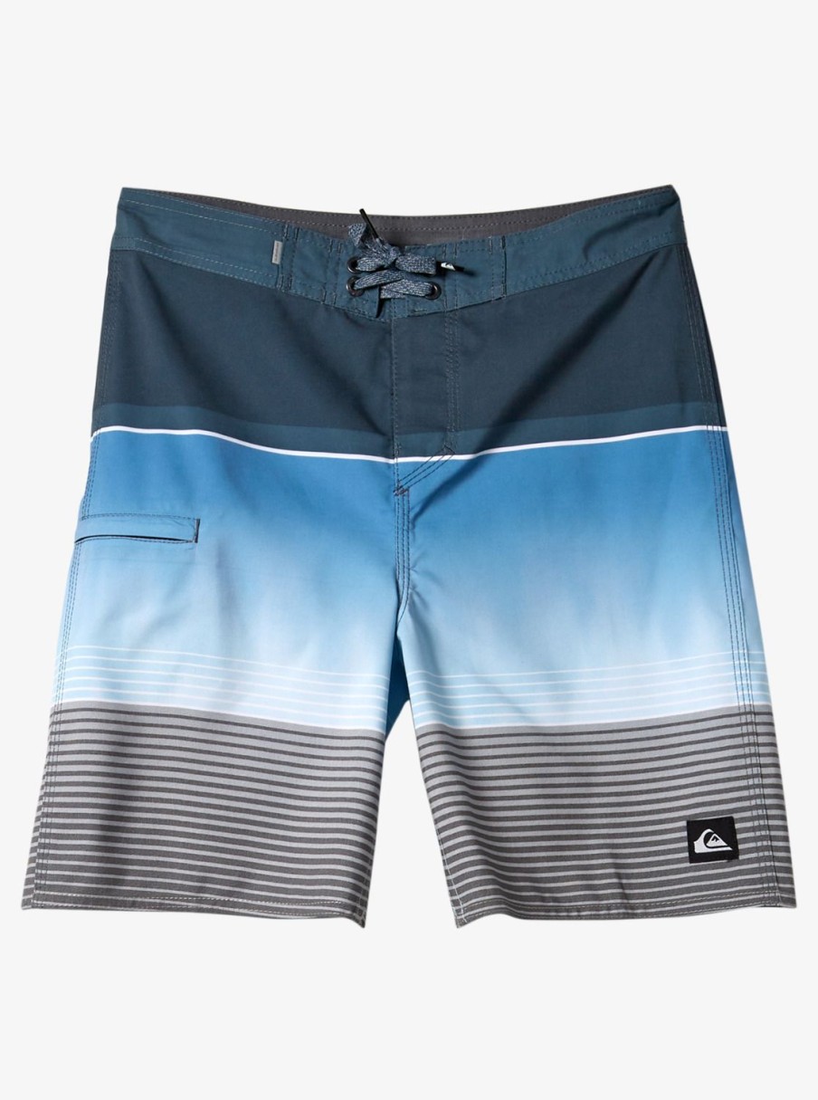 Boys Quiksilver Shorts | Boy'S 8-16 Everyday Slab 17 Boardshorts Midnight Navy