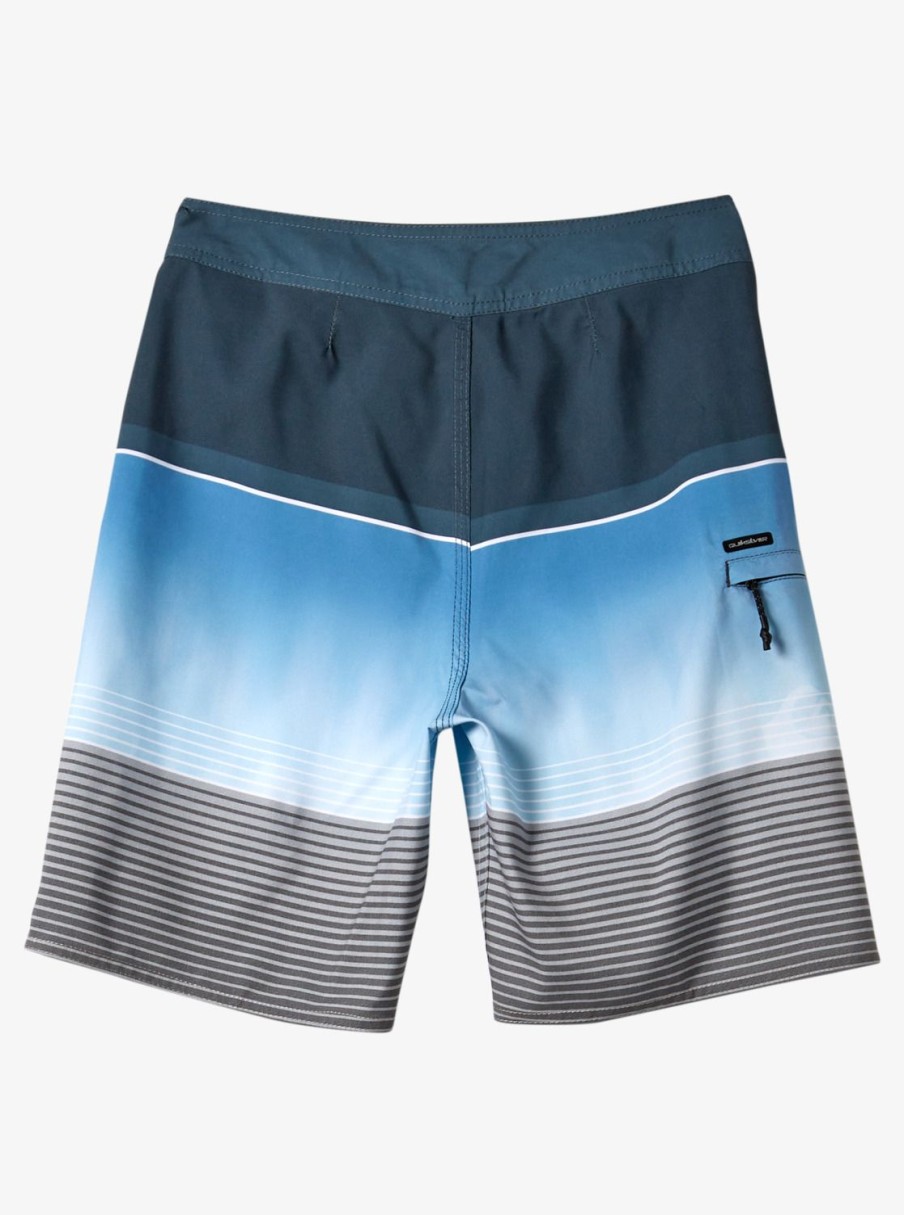 Boys Quiksilver Shorts | Boy'S 8-16 Everyday Slab 17 Boardshorts Midnight Navy