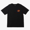 Mens Quiksilver Tees | Honeycomb Short Sleeve Stn T-Shirt Black