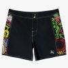 Mens Quiksilver Boardshorts | Quiksilver X Saturdays Nyc Original Arch 16" Boardshorts Black