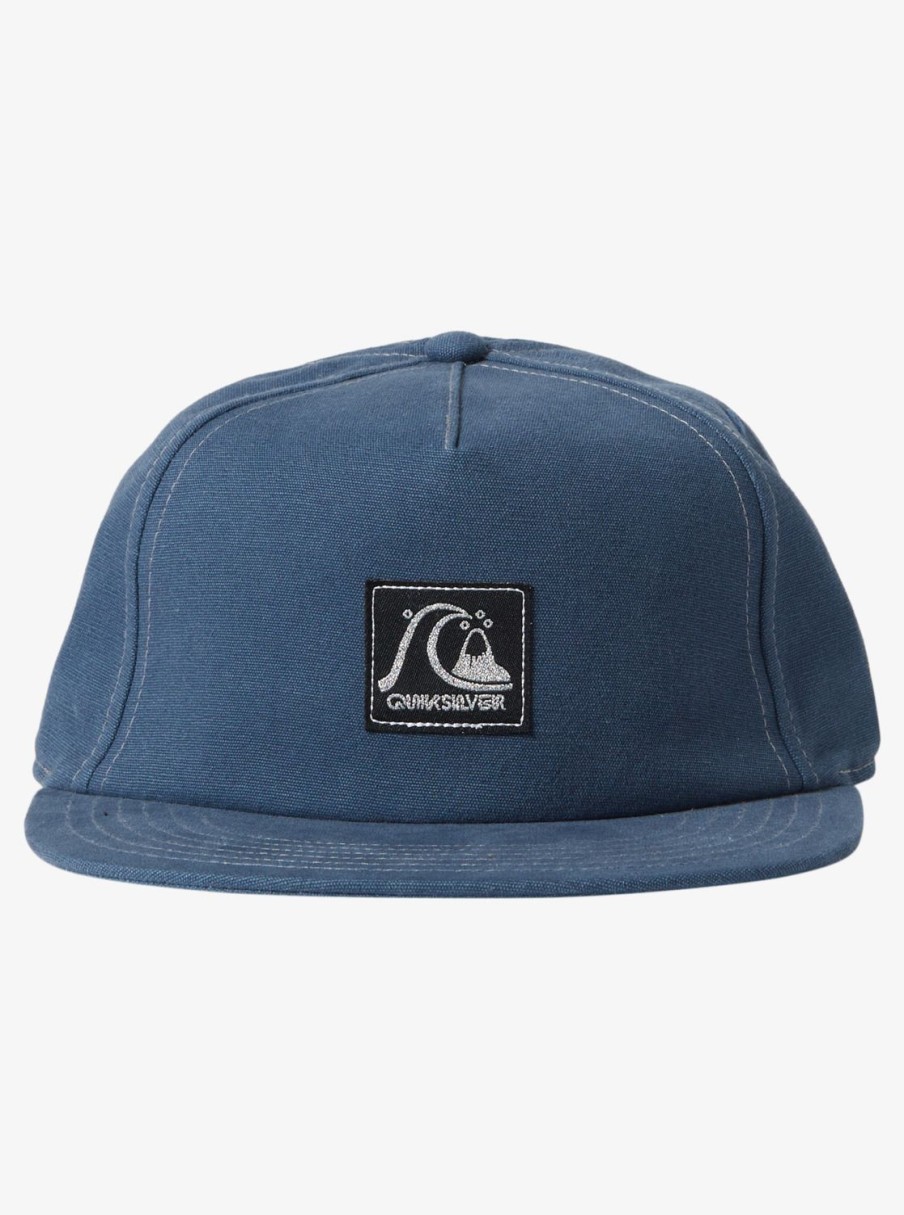 Mens Quiksilver Hats | Original Baseball Hat Dark Slate