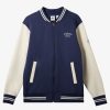 Mens Quiksilver Sweatshirts & Hoodies | Bomber Zip-Up Fleece Naval Academy