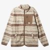 Mens Quiksilver Sweatshirts & Hoodies | Clean Coasts Zip-Up Fleece Birch Playa Mesa