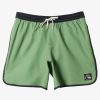 Mens Quiksilver Boardshorts | Original Scallop 17" Volleys Dill