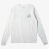 Waterman Quiksilver | Waterman Tails Up Long Sleeve T-Shirt Snow White